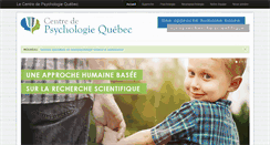 Desktop Screenshot of centrepsychoquebec.com